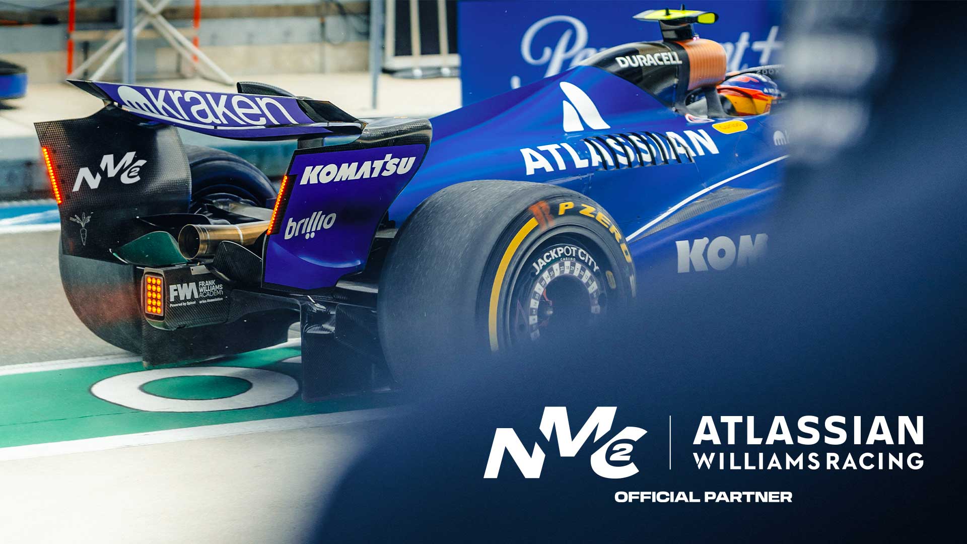 Atlassian Williams Racing chosen by NMC² as Official Launch Partner